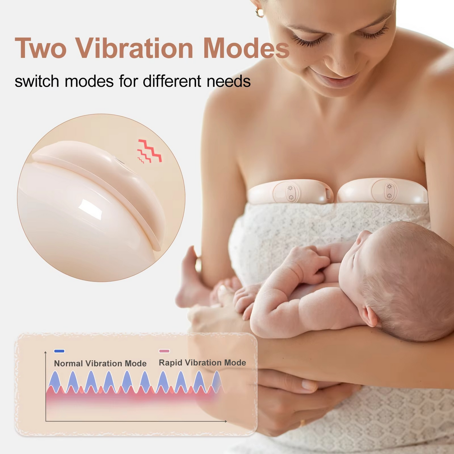 Warm Breast Massager for Nursing Relief