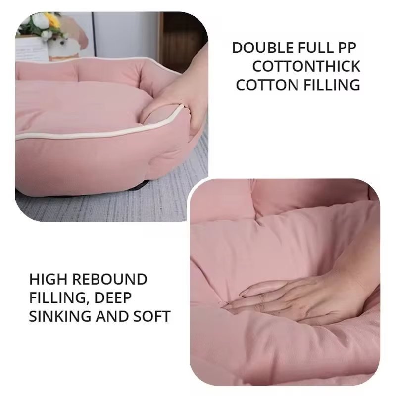Comfy Pet Couch Bed with Soft Pillow for Pets