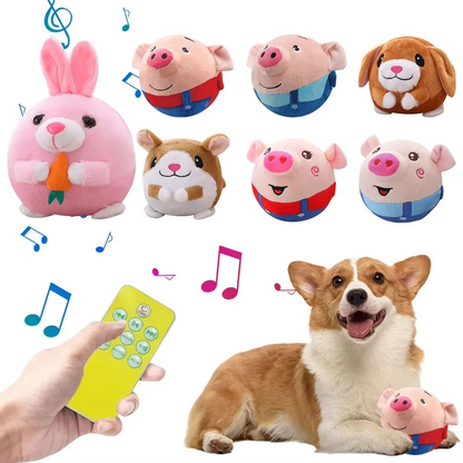 Fun Squeaky Electronic Dog Toy Ball