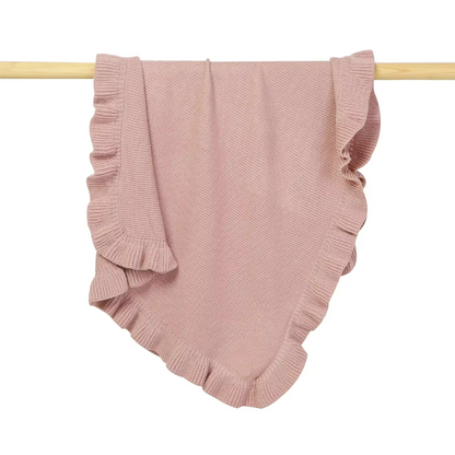 Plush Baby Blanket Cute Embroidered Newborn Throw