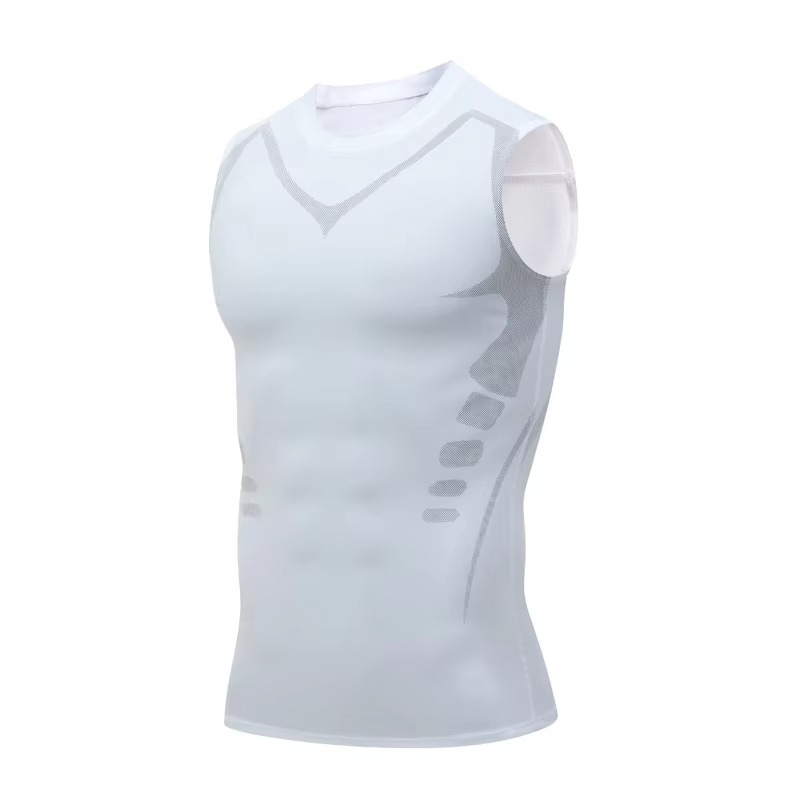 Men's Moisture Wicking Athletic Tank Top Gym Shirt - Hehif