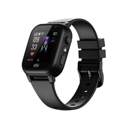 Compact Smart Watch with Bluetooth and Fitness Monitor
