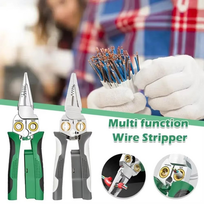 Pocket Wire Stripper and Cable Cutter Tool