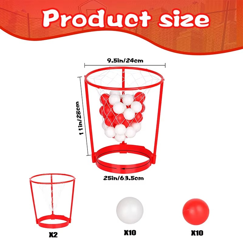 Fun Indoor Basketball Hoop System for Kids and Adults