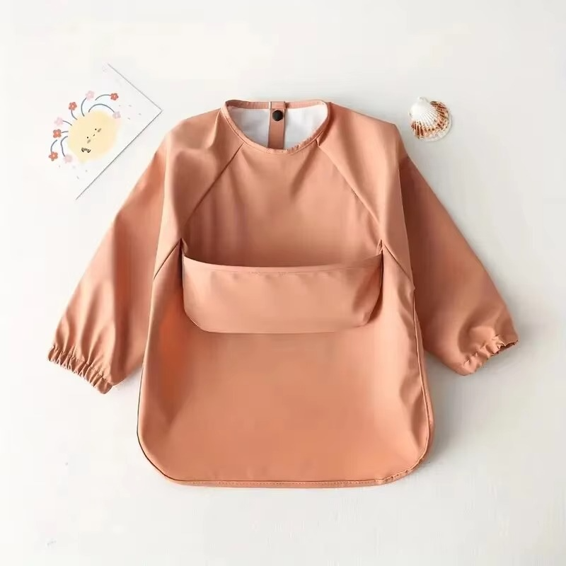 Easy Clean Kids Bib and Art Smock