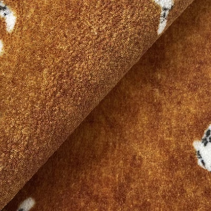 Cozy Leopard Print Area Rug – Thick Plush Living Room Mat
