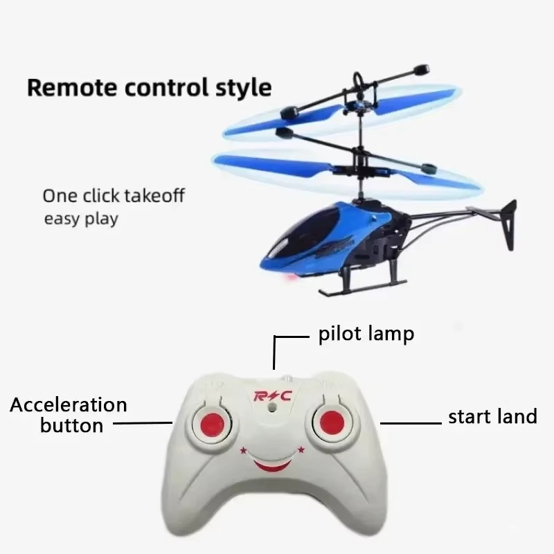 Fun Remote Control Mini Drone Toy for Boys - Hehif