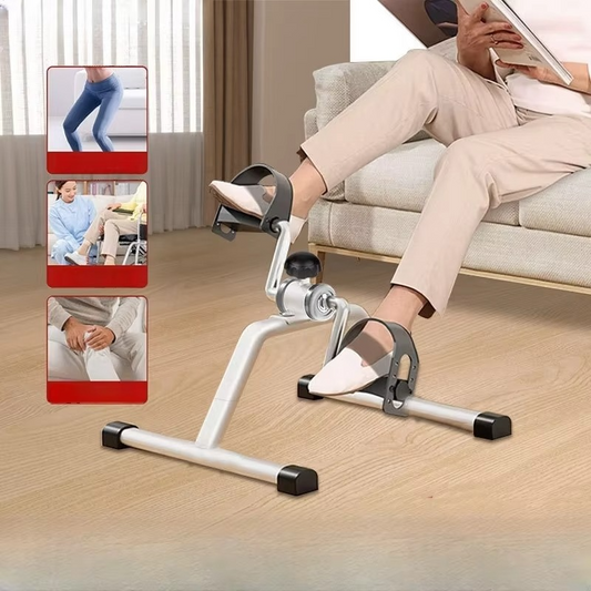 Space Saving Home Fitness Pedal Exerciser for Arms Legs - Hehif