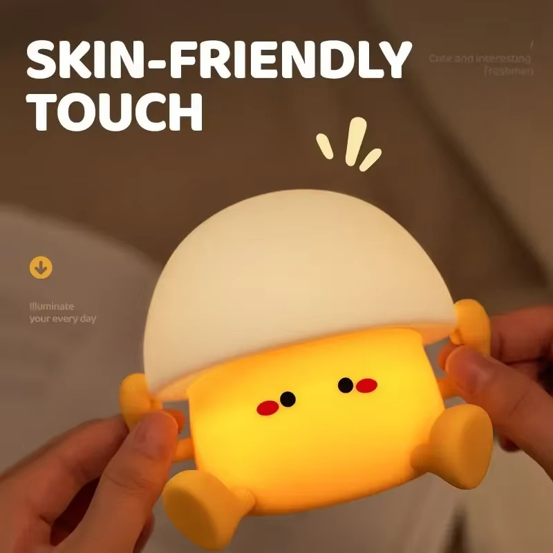 Cute Fun Mushroom LED Bedside Lamp