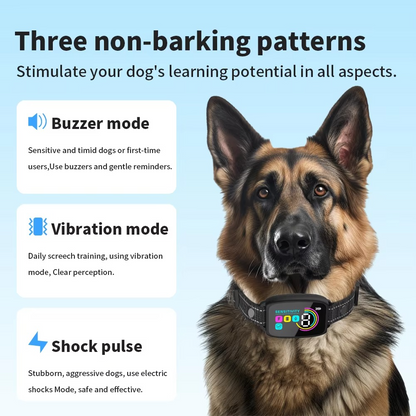 Easy Anti Bark Dog Training Collar Rechargeable
