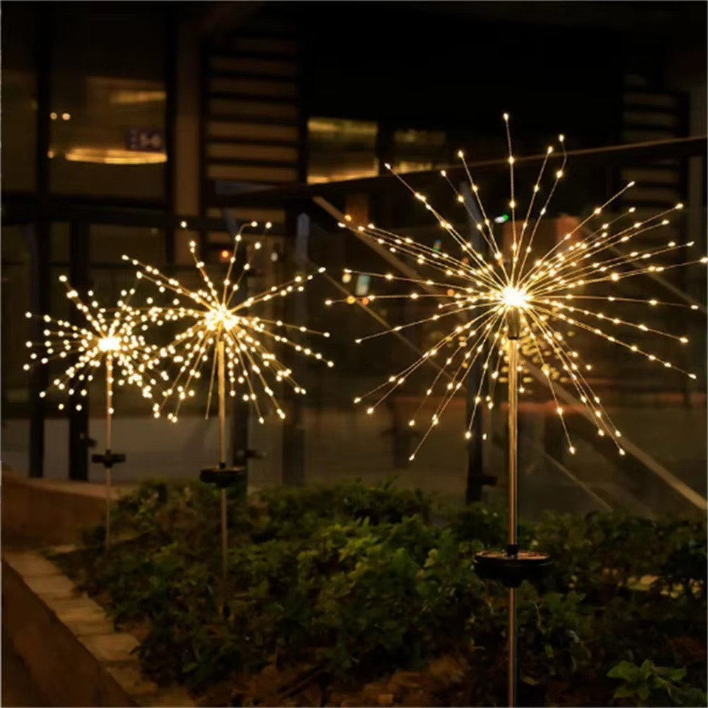 Colorful Solar LED Garden String Lights - 90/150 LED Waterproof Outdoor Lamp - Hehif