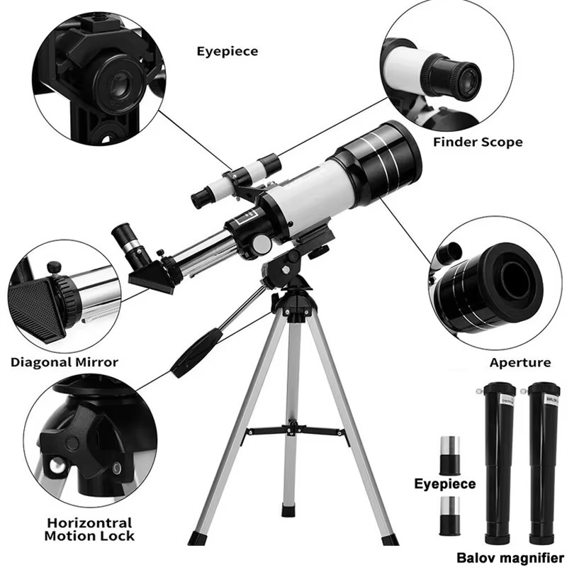Powerful HD Telescope for Stargazing and Moon Viewing