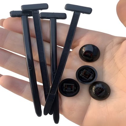 Durable Cable Ties 50-Pack – Strong Locking Zip Ties
