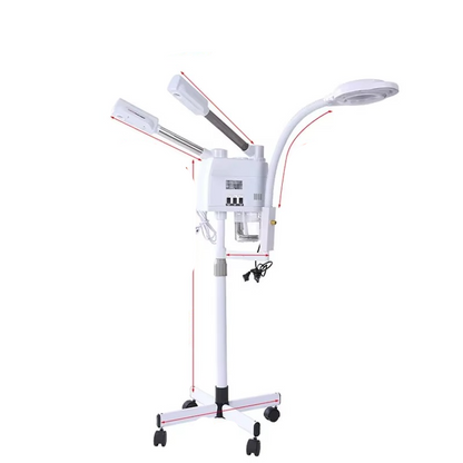 Advanced Facial Steamer with LED Light and Nano Mist