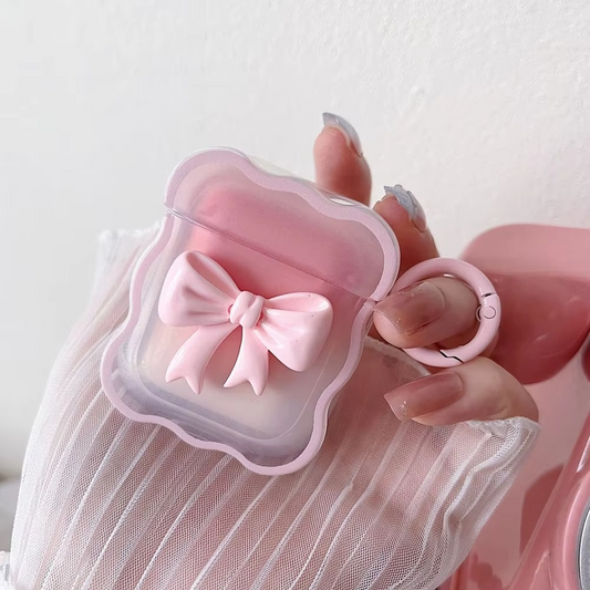 Colorful Flower AirPods Case with Keychain - Hehif
