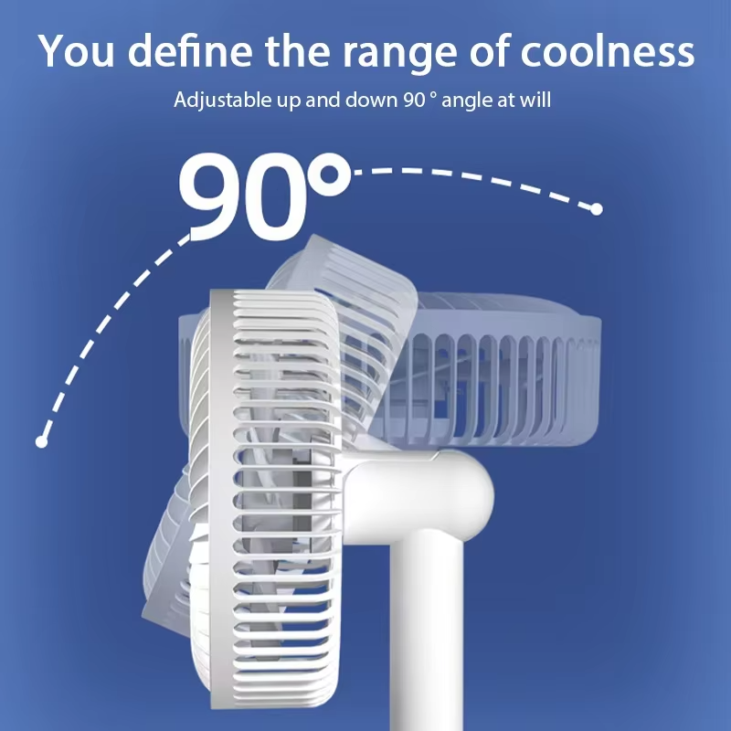 Compact USB Office Fan with Adjustable Speed