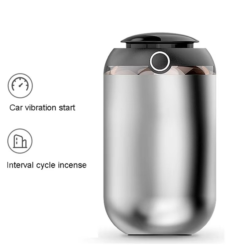 Compact Car Air Freshener USB Essential Oil Diffuser