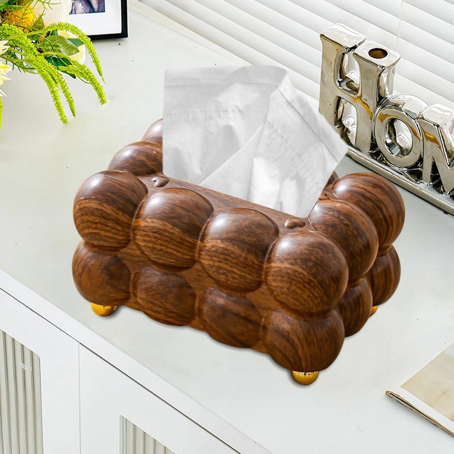 Simple Elegant Tissue Box Holder for Home Office