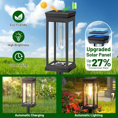 Bright Outdoor Solar Powered Walkway Lights