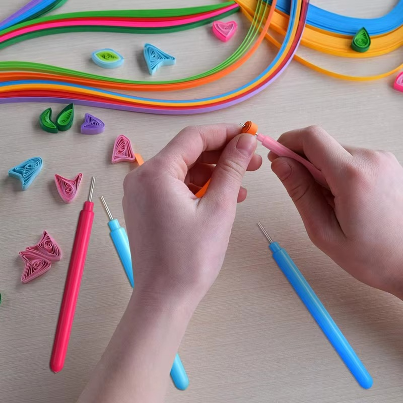 Essential Quilling Tool Kit with Pen and Crafting Supplies