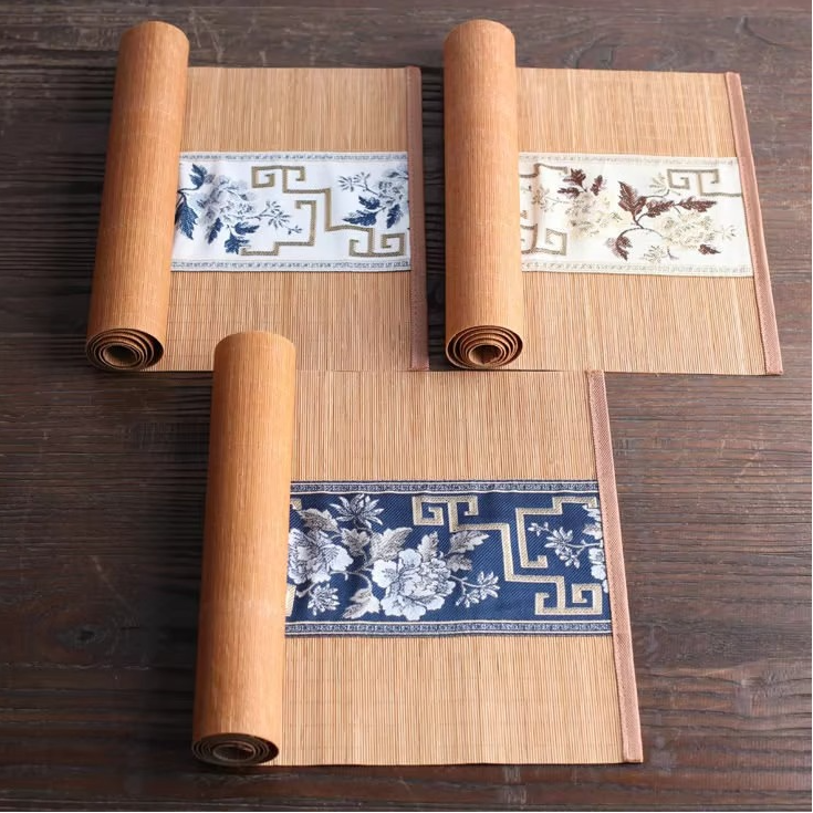 Natural Bamboo Table Runner with Thermal Insulation - Hehif