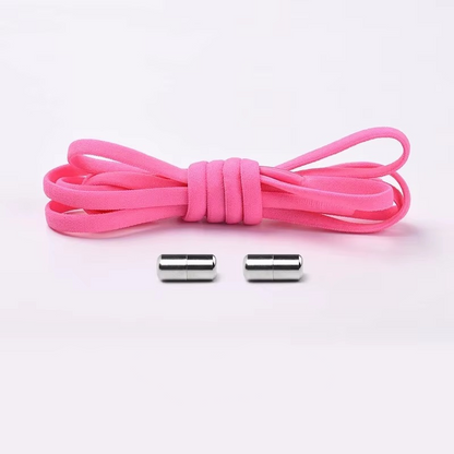 Easy One Pull Laces with Secure Metal Buckle