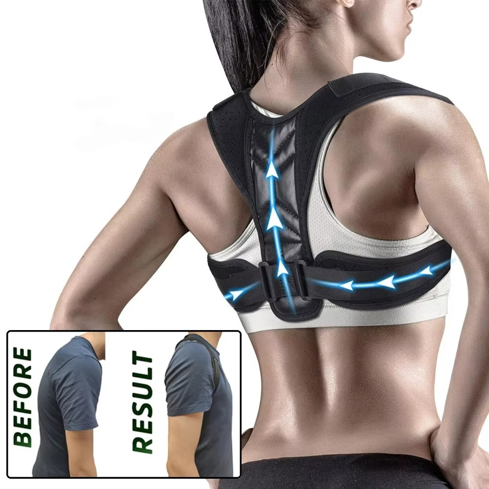 Comfortable Posture Support Back Brace for Men Women
