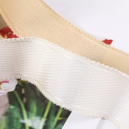Curly Edge Satin Ribbon for Hair and Crafts