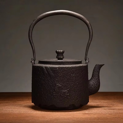 Authentic Antique Style Cast Iron Teapot