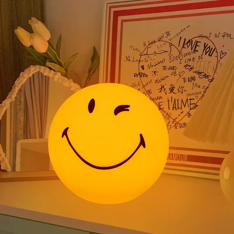 Colorful Round Mood Ball Table Lamp
