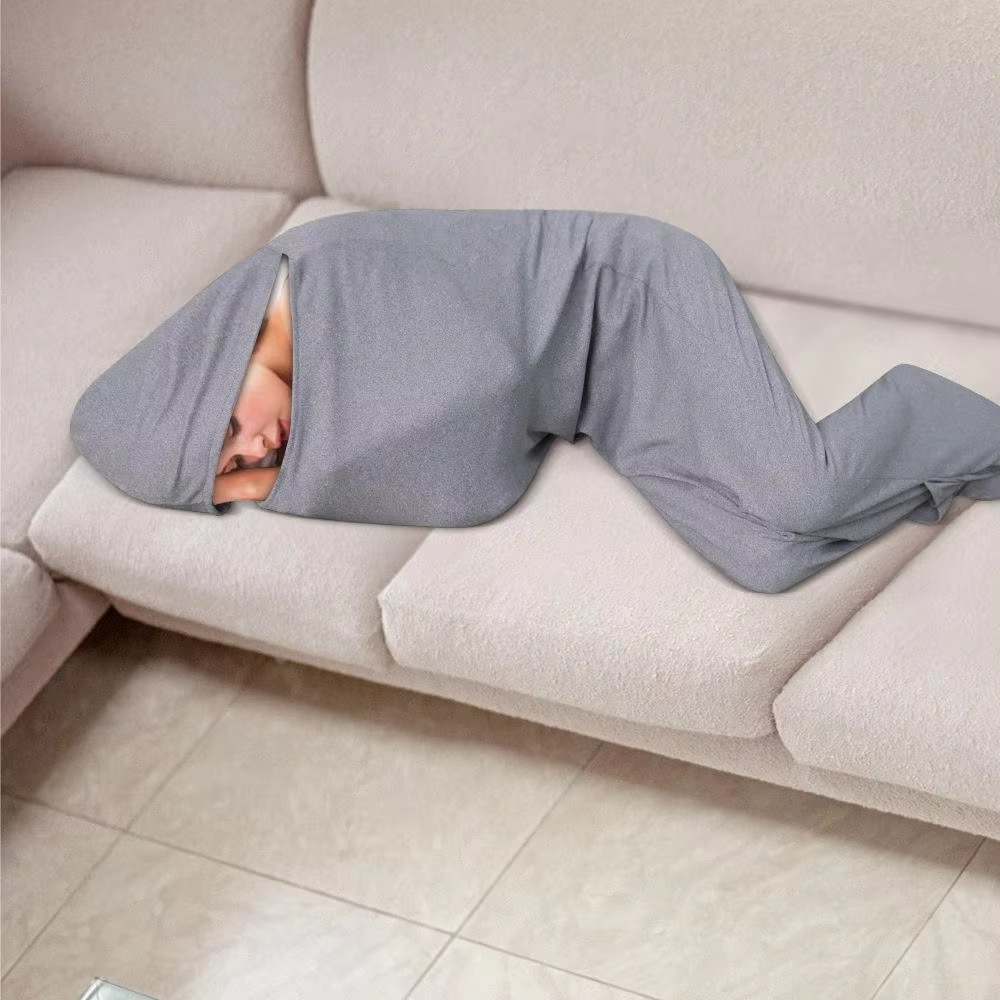 Compact Lightweight Sleeping Bag and Travel Blanket