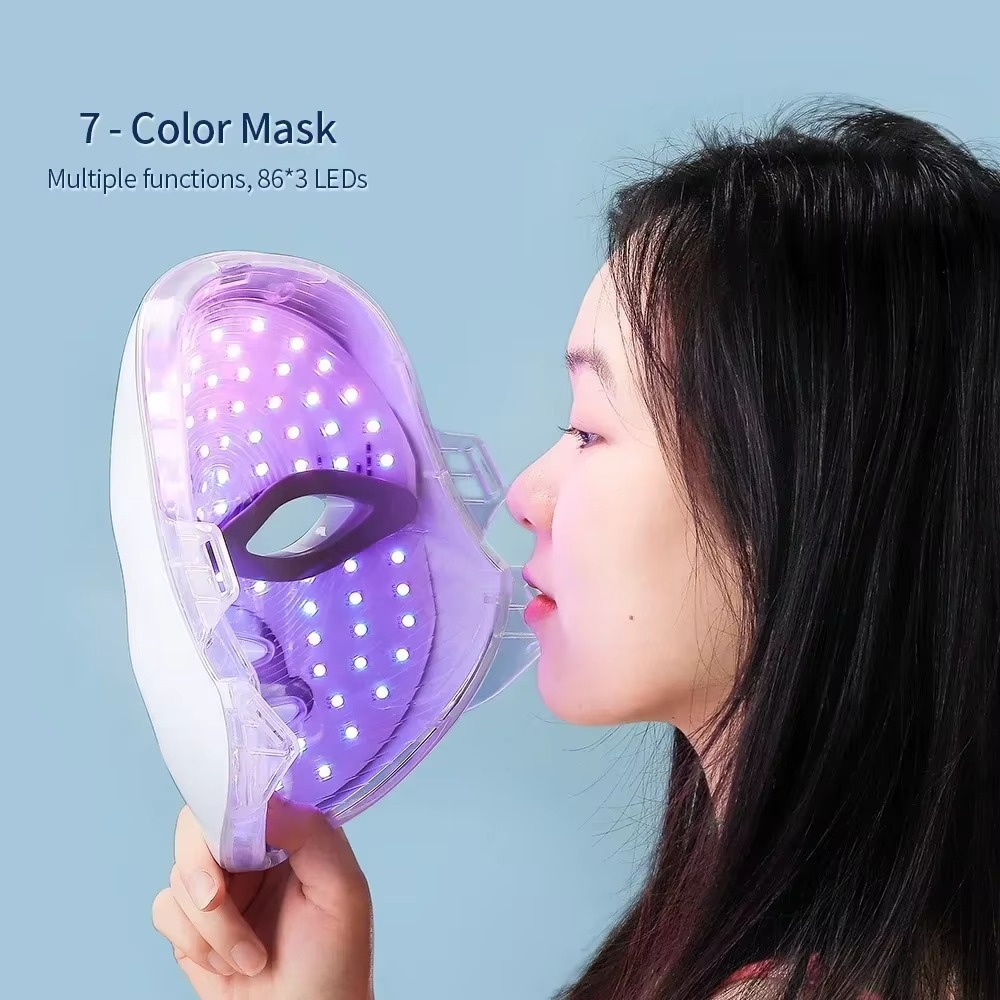 Rejuvenating LED Face Mask with Anti Wrinkle Light Therapy