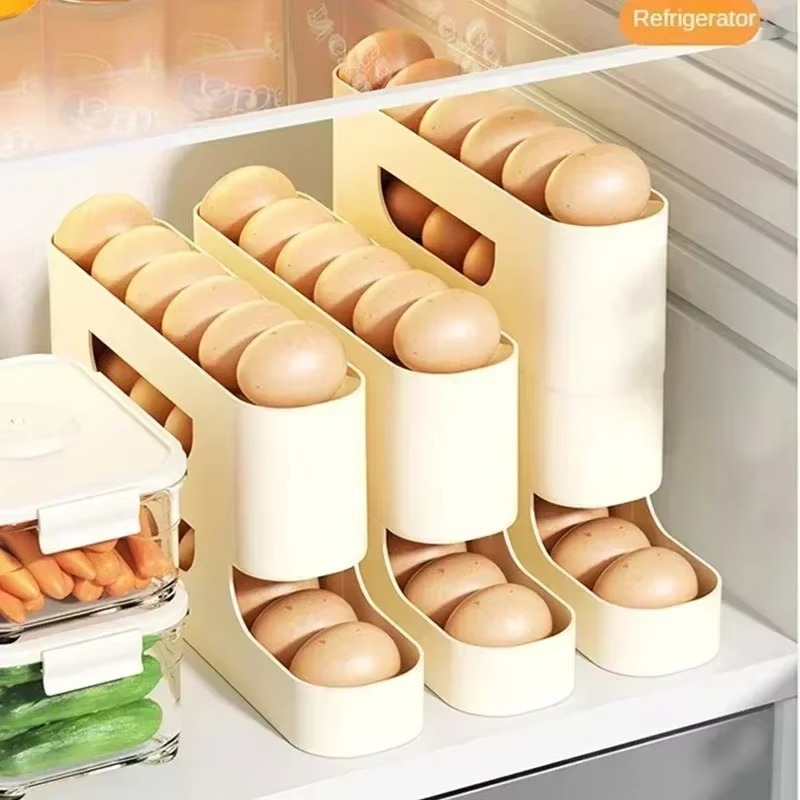 Extra Large Stackable Fridge Egg Storage Container