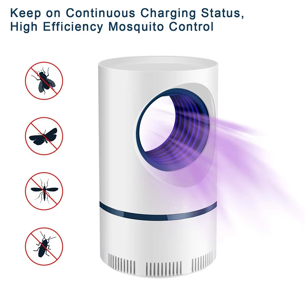 Effective USB Mosquito Killer Lamp with LED Trap Light