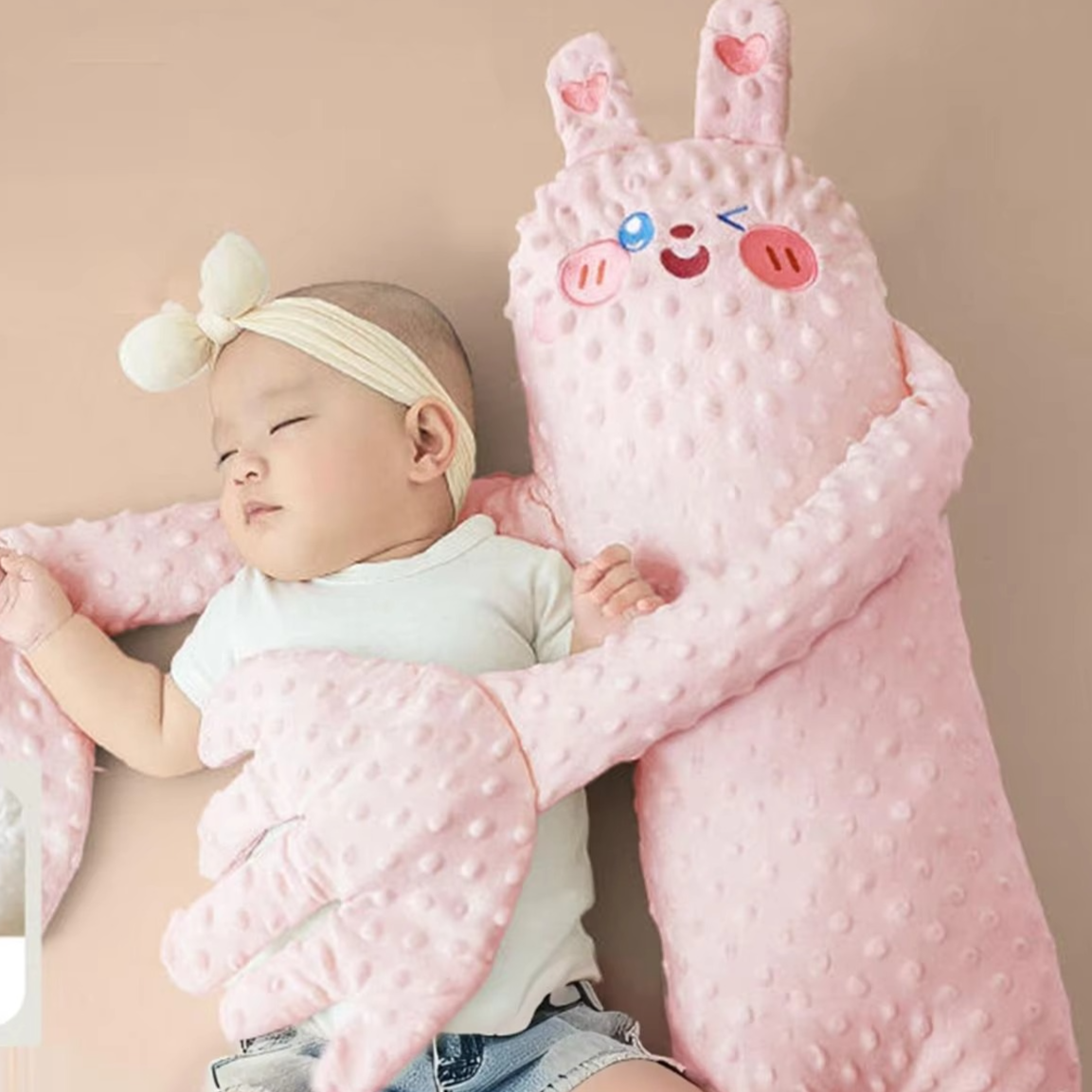 Gentle Baby Sleep Pillow: Calming Touch Assist