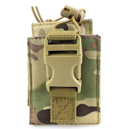 Durable MOLLE Radio Pouch Walkie Talkie Waist Bag