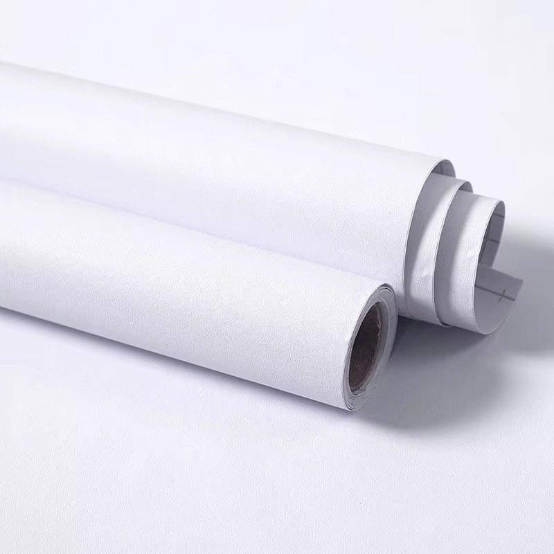 Durable Peel Stick Wall Wallpaper – White, Grey, Black