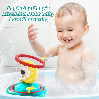 Fun Space Shower Toy with Music and Flashing Lights