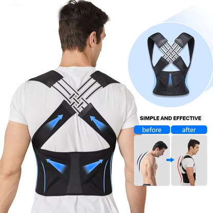 Comfortable Posture Corrector Back Strap for Men Women