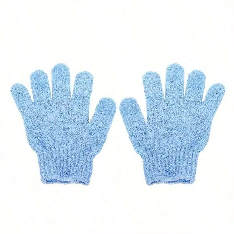 Soft Exfoliating Bath Gloves for Gentle Skin Care