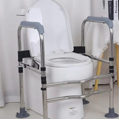 Secure Toilet Safety Handle, Bathroom Assist Frame