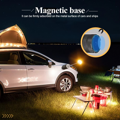 Portable LED Outdoor Lantern with Adjustable Stand
