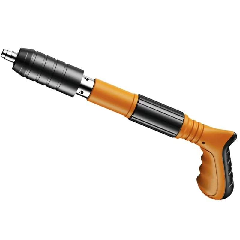 Professional Heavy-Duty Nail Gun Kit for Wood and Concrete