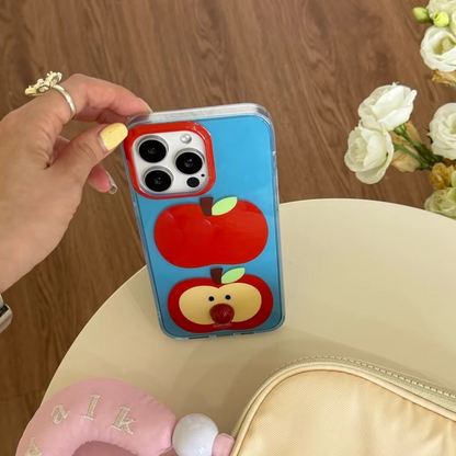 Comical 3D Red Nose Durable Phone Case for iPhone