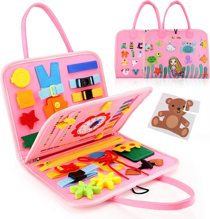 Interactive Toddler Learning Board Sensory Play Toy
