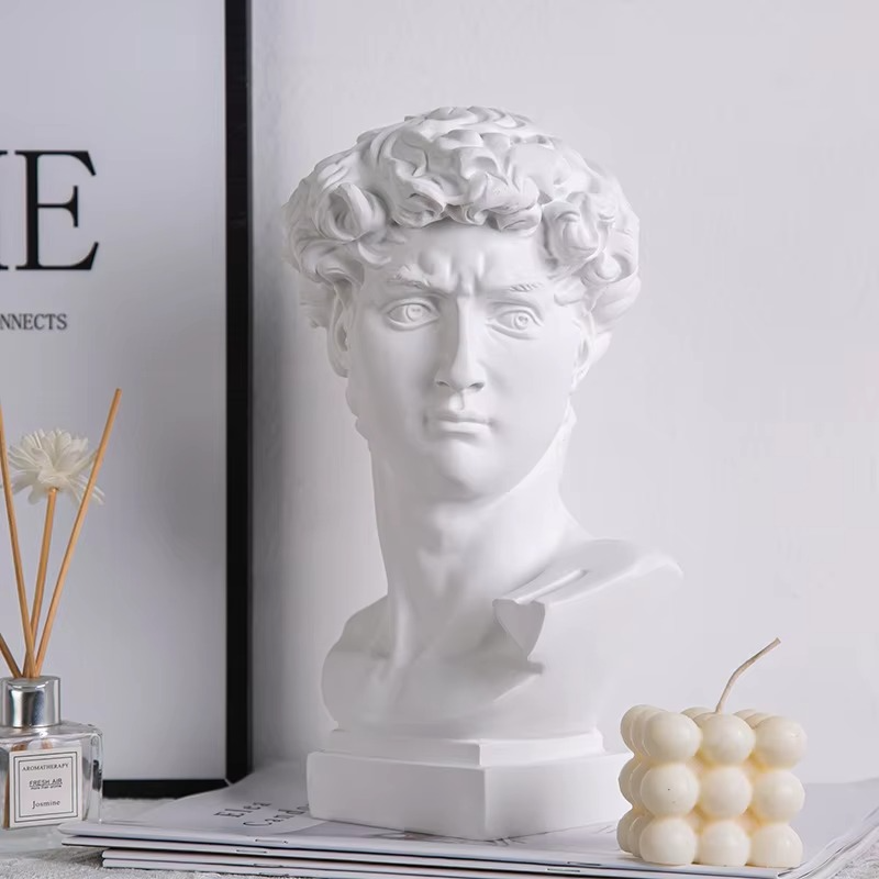 Unique Resin David Bust Statue