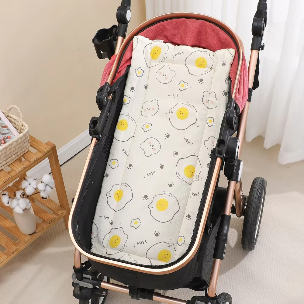 Plush Infant Stroller Cushion for Extra Comfort - Hehif
