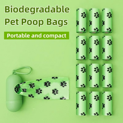 Compostable Dog Poop Bags with Holder