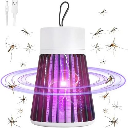 Compact USB Insect Killer Light – Quiet Bug Zapper