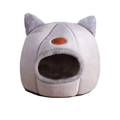 Warm Fleece Pet Bed for Cats and Small Dogs